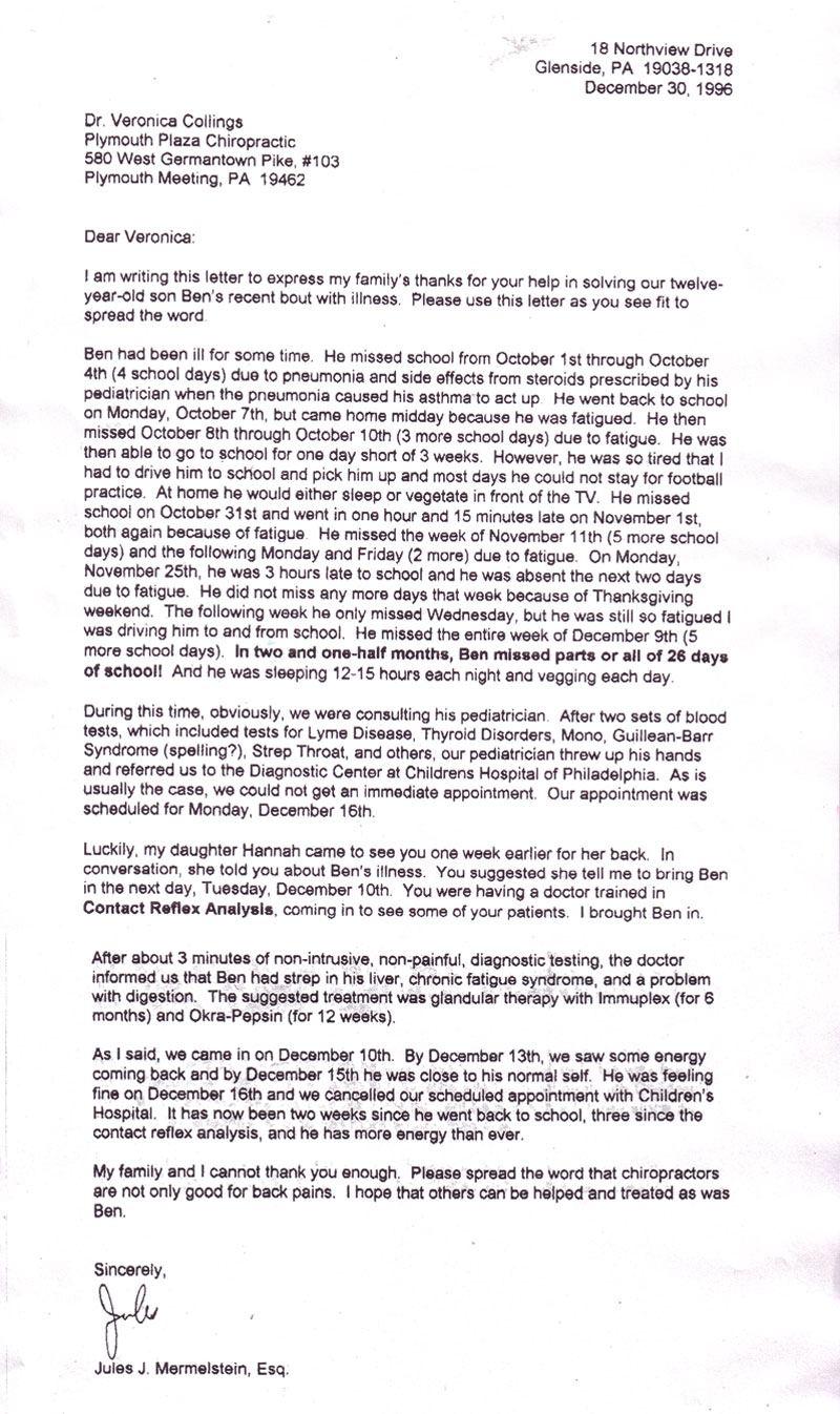 Immune System Patient Testimonial